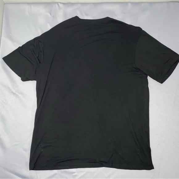 ROMWE Men’s L Short Sleeve Skulls Graphics T Shirt Black - Picture 4 of 6